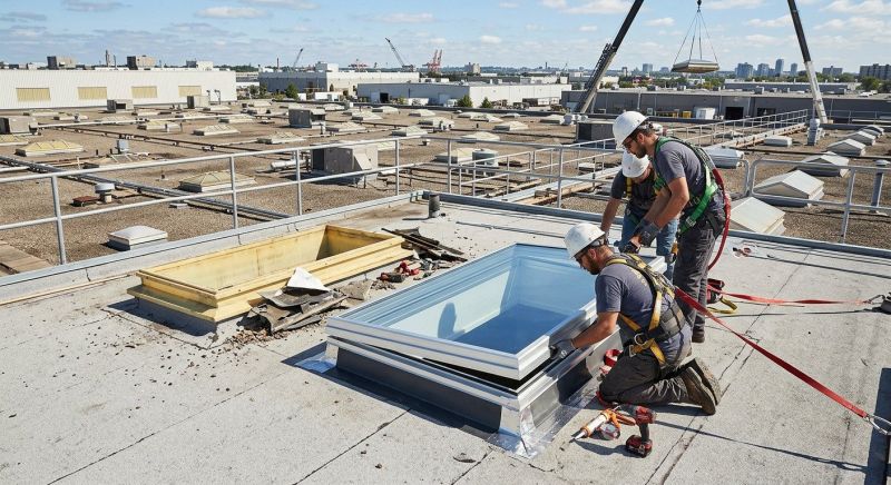 Commercial Skylight Renovation in Tacoma, WA