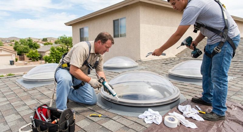 Dome Skylight Repair in Bellevue, WA