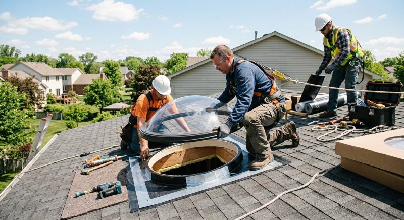 Dome Skylight Replacement in Bellevue, WA